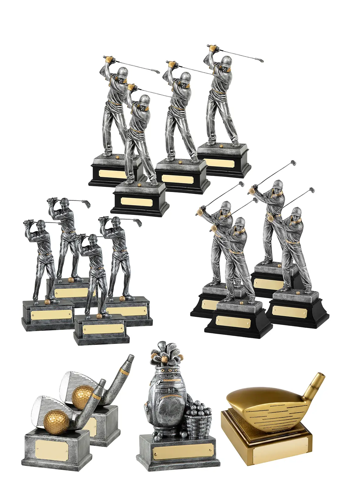 Calcutta Golf Day Pack 16 Awards SilverTrophy