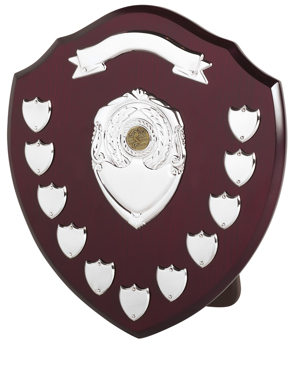 Side Shields for Trophies Scrolls ENGRAVED TROPHY PLAQUE Wooden Shields 