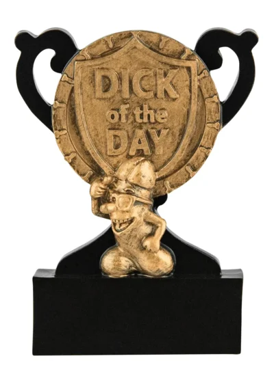 Dick of the Day Mini Cup Trophy