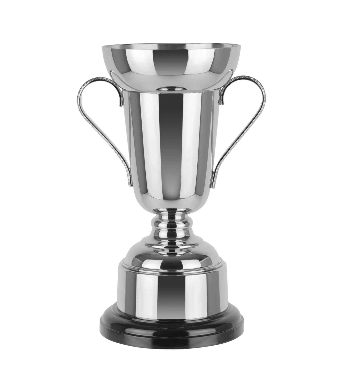 The Campana Vault Collection Cup on Black Wooden Base