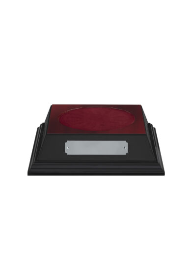 Square Tall Recessed Wooden Bases